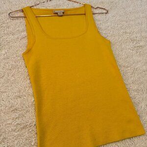 Michael Kors Yellow Wool Tank